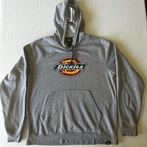 Dickies Heather Gray Logo Hoodie